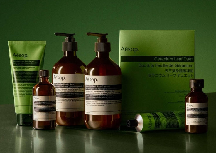 Aesop Geranium Leaf Body Products
