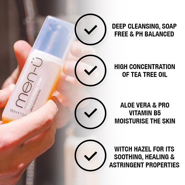 men-ü Healthy Face Wash