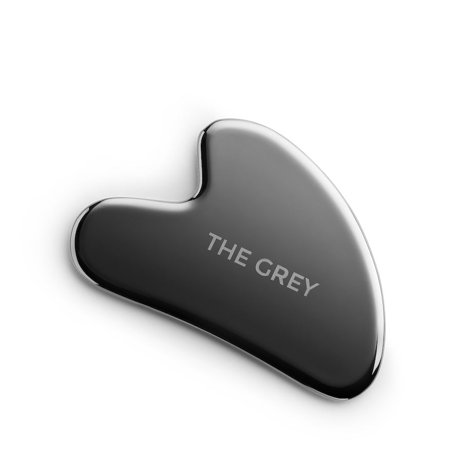 The Grey Stainless Steel Gua Sha