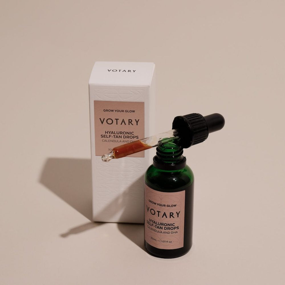 Votary Hyaluronic Self Tan Drops - Calendula and DHA