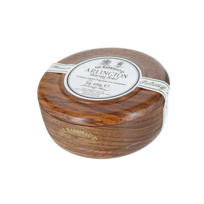 D R Harris Arlington Mahogany Shave Soap Bowl