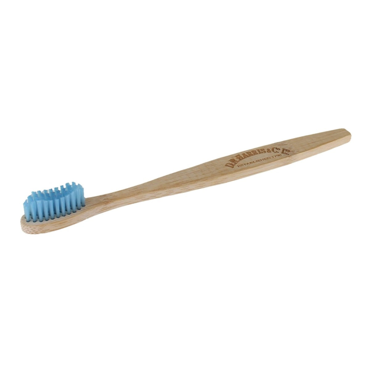 D R Harris Biodegradable Bamboo Toothbrush - Blue Bristles