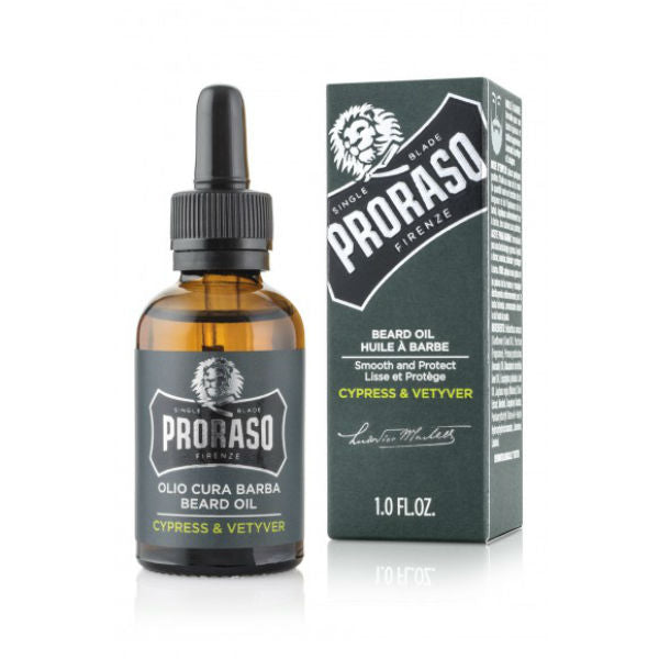 Proraso Cypress Vetyver Beard Oil