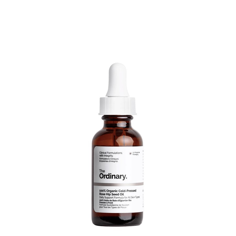 pure rose hip seed oil The Ordinary 100% Organic Cold Pressed Rose Hip Seed Oil