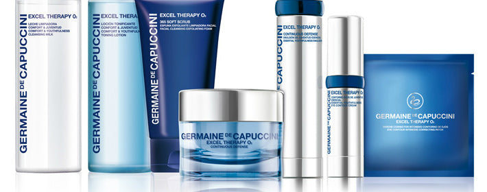 Germaine de Capuccini Excel Therapy O2 Collection | Scrub | Mask | Youthfulness