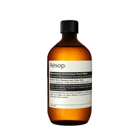 Aesop Resurrection Aromatique Hand Wash 500ml Screw Cap Refill Bottle