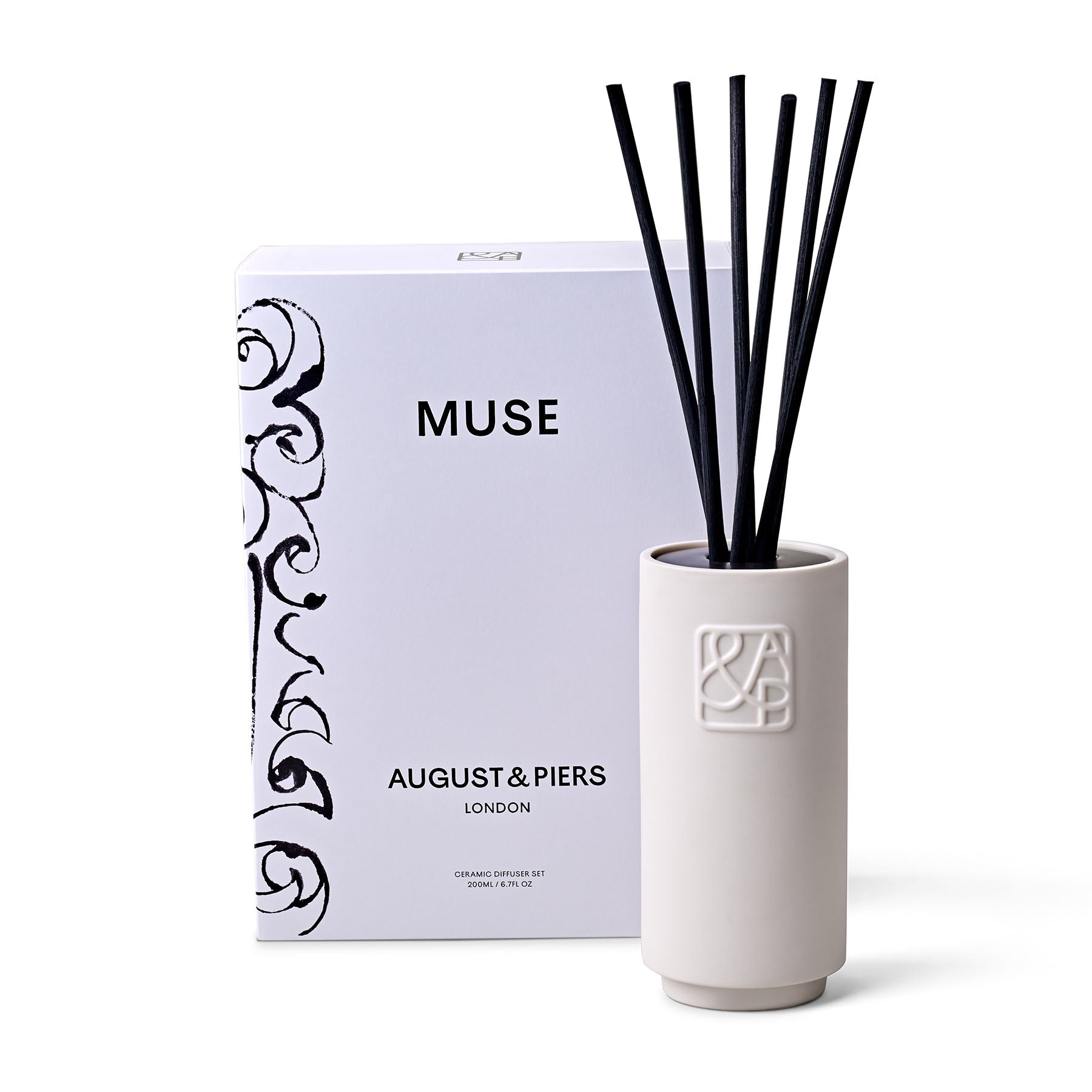 August & Piers Muse Ceramic Diffuser Set