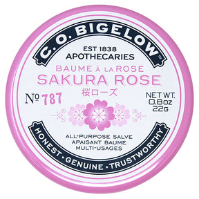 C.O. Bigelow Sakura Rose Salve Balm Tin