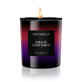Discothèque Lola At The Coat Check Candle