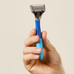 Harry's Truman Razor Handle + Blade | Indigo Blue