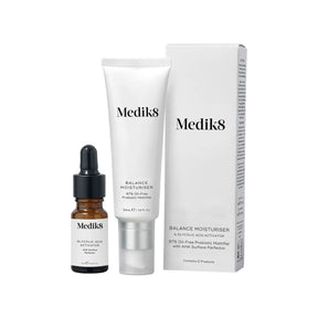 Medik8 Balance Moisturiser & Glycolic Activator