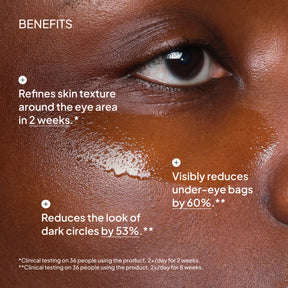 NIOD Fractionated Eye Contour Concentrate benefits