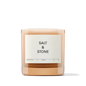 Salt & Stone Scented Candle - Grapefruit & Hinoki