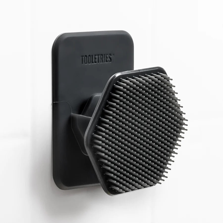 Tooletries Face Scrubber & Holder