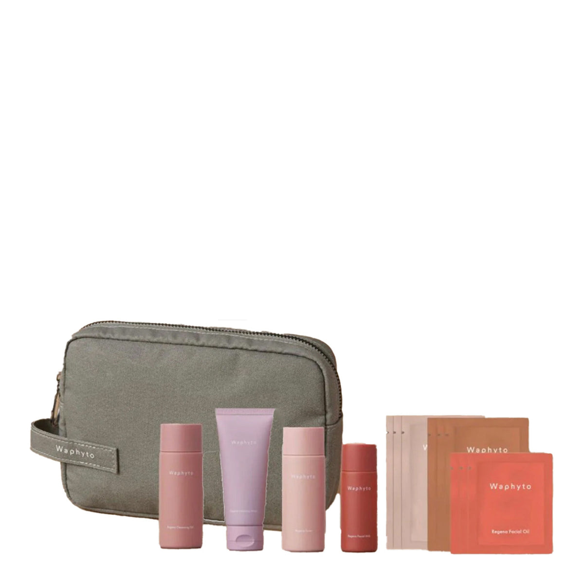 Waphyto Skincare Trial Kit with Bamboo Pouch