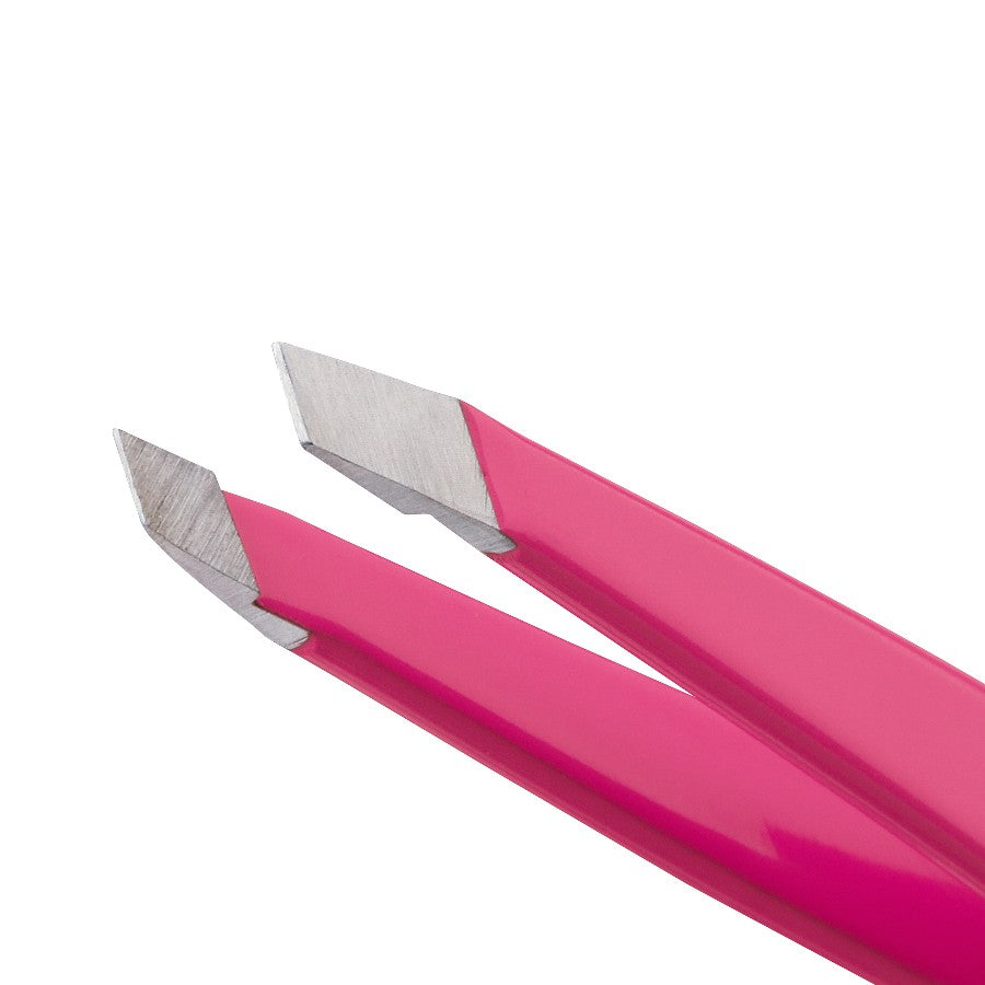 TWEEZERMAN Mini Tweezers For Eyebrow Plucking - Hand-Filed Beveled