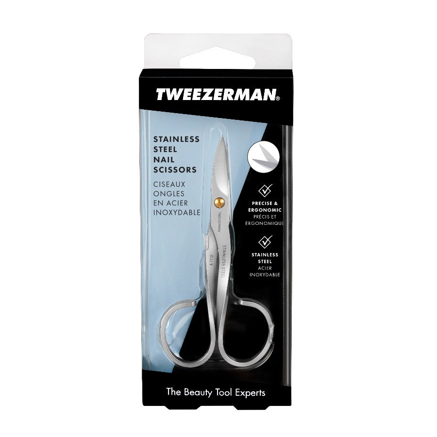 Steel Stainless Tweezerman Nail Scissors