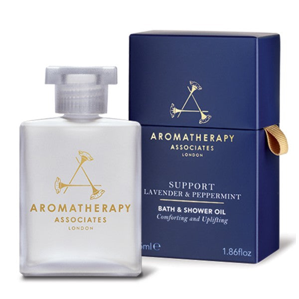 Aromatherapy Associates Support Lavender & Peppermint Bath and Shower Oil - 55ml