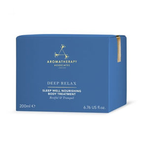 Aromatherapy Associates Deep Relax Sleep Well Nourishing Body Treatment - box