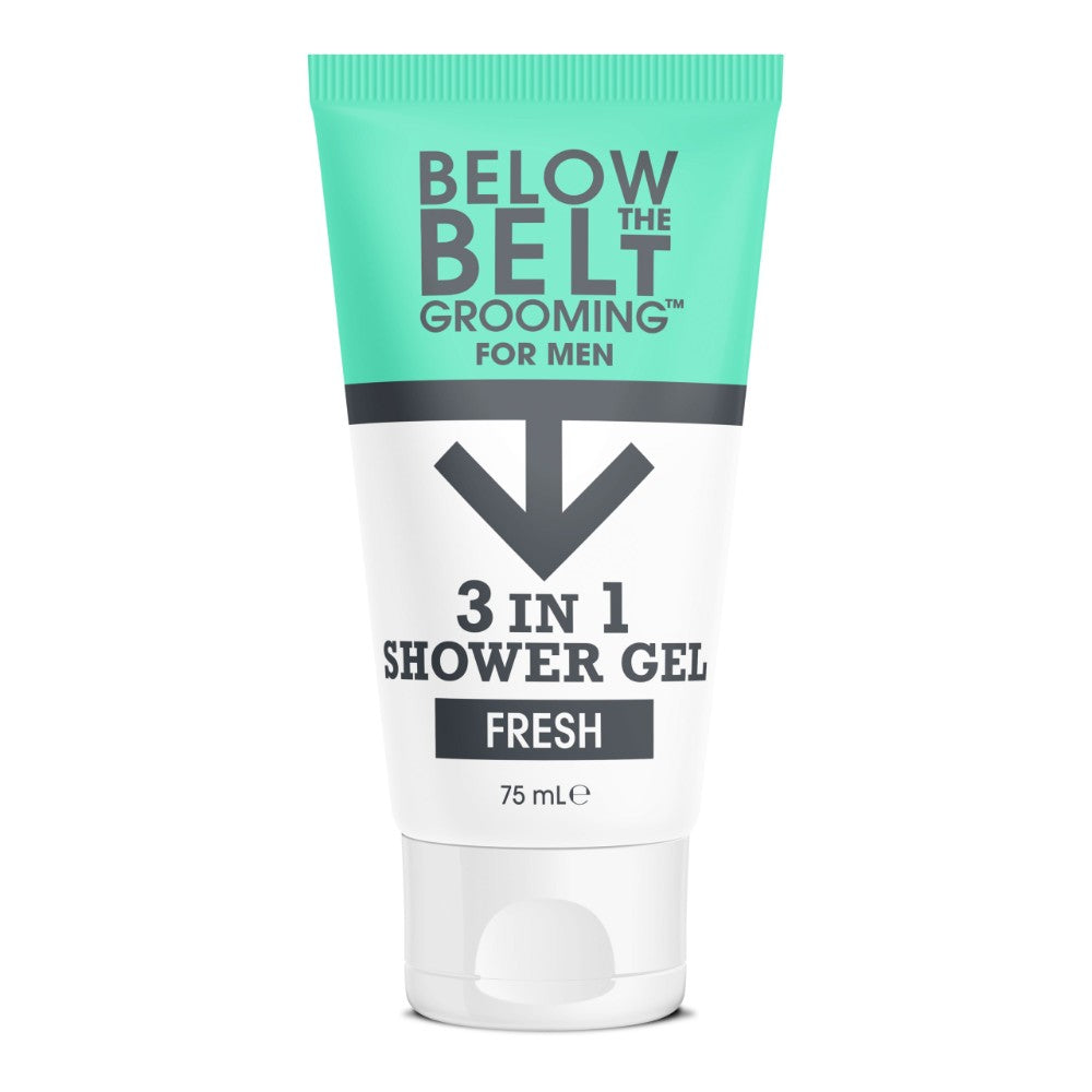 Below The Belt 3-in-1 Shower Gel - Fresh | 75ml