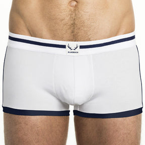 Bluebuck White Nautical Trunk with blue detail