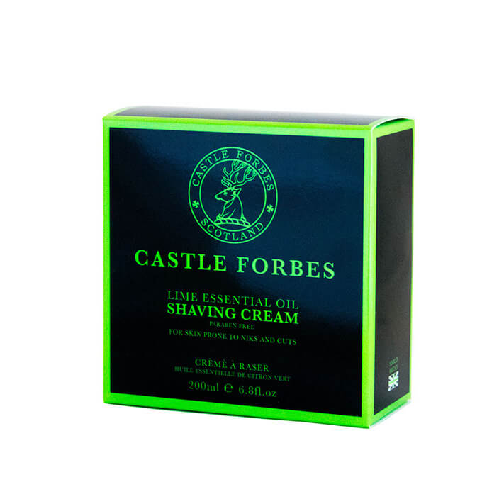 Castle Forbes Lime Shaving Cream - box