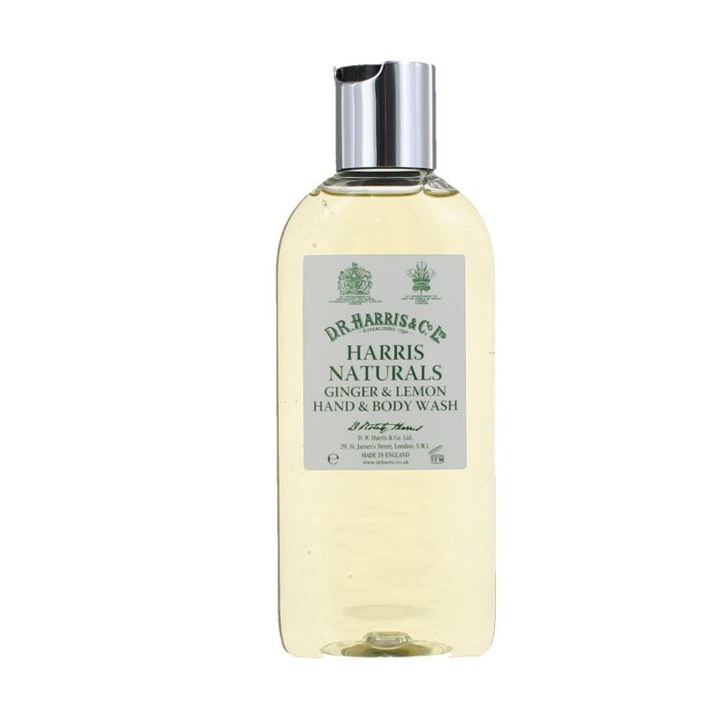 D R Harris Ginger & Lemon Hand & Body Wash (200ml)