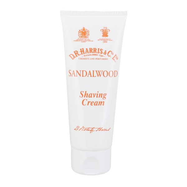 D R Harris Sandalwood Shave Cream Tube | 75g