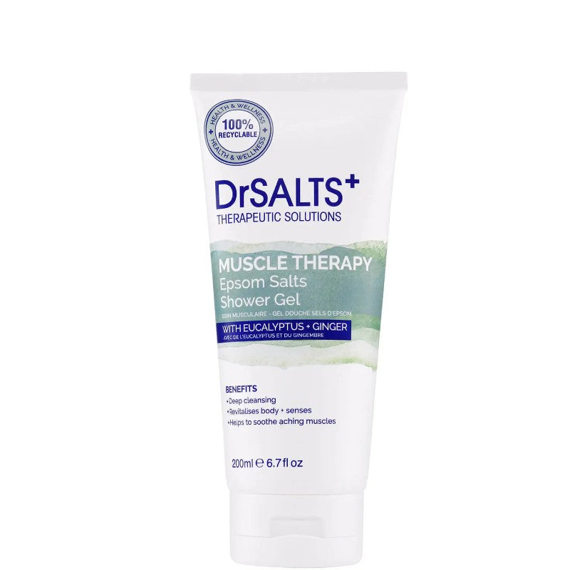 Dr Salts+ Muscle Therapy Epsom Salts Shower Gel 200ml