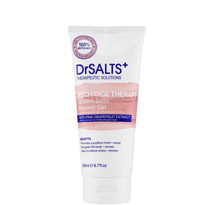 Dr Salts+ Recharge Therapy Epsom Salts Shower Gel | 200ml