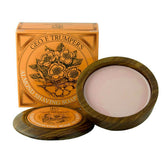 Geo F Trumper Almond Shaving Soap in Wooden Bowl (80g)