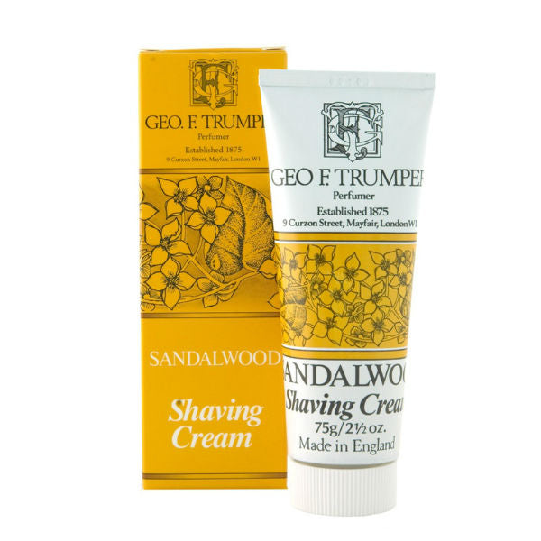 Sandalwood Shave Cream Tube by Geo F Trumper