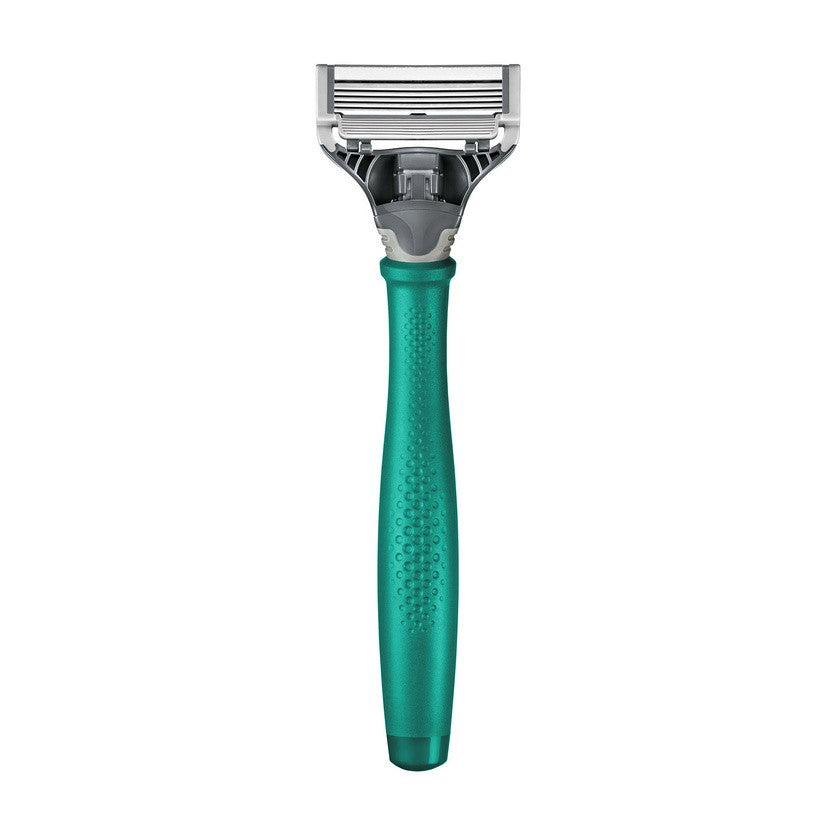 Harry's Truman Razor Handle + Blade | Tropical Green