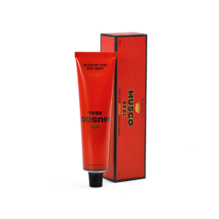 Musgo Real Spiced Citrus Shave Cream Tube