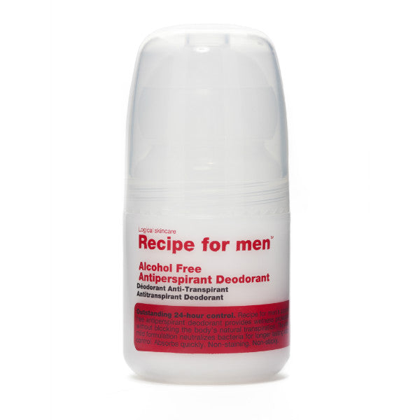 Recipe for Men Alcohol Free Antiperspirant Deodorant (60ml)